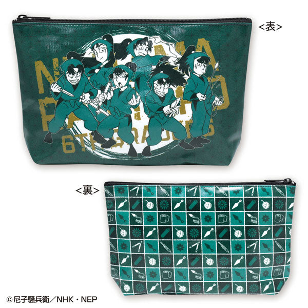 【Pre-Order】"Nintama Rantaro" Pouch [The Sixth Graders] (Resale) <Toshin Pack> [*Cannot be bundled]