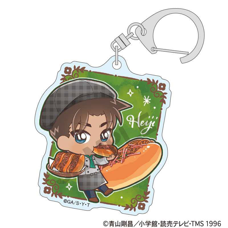 【Pre-Order】"Detective Conan" Trading Acrylic Keychain CharaPeco Bakery (10 types/BOX) <Crux> [*Cannot be bundled]