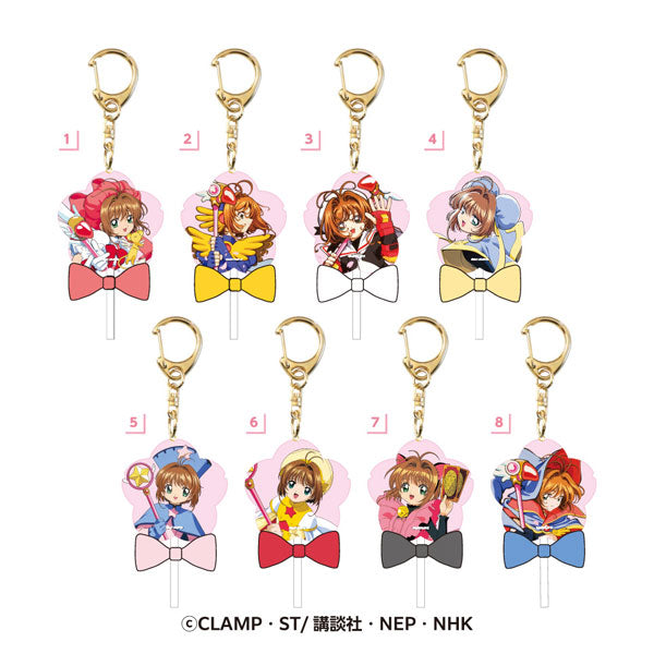 【Pre-Order】"Cardcaptor Sakura" Candy-shaped Acrylic Keychain <Ensky> [*Cannot be bundled]