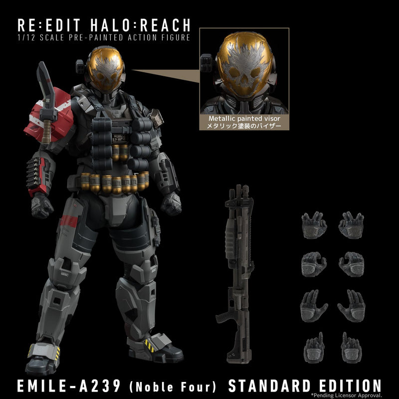 【Pre-Order】RE：EDIT HALO： REACH 1/12 SCALE EMILE-A239 (Noble Four) 《1000toys》【※同梱不可】