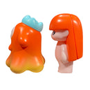 【限量】Pyosu Pyosu / Myon-ni   T-BASE限量橙色 软胶模型