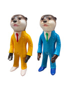 キムラトイ HEAD SWAP X SUIT カワウソ課長 2種 ソフビ 【ソフビアクアリウム】