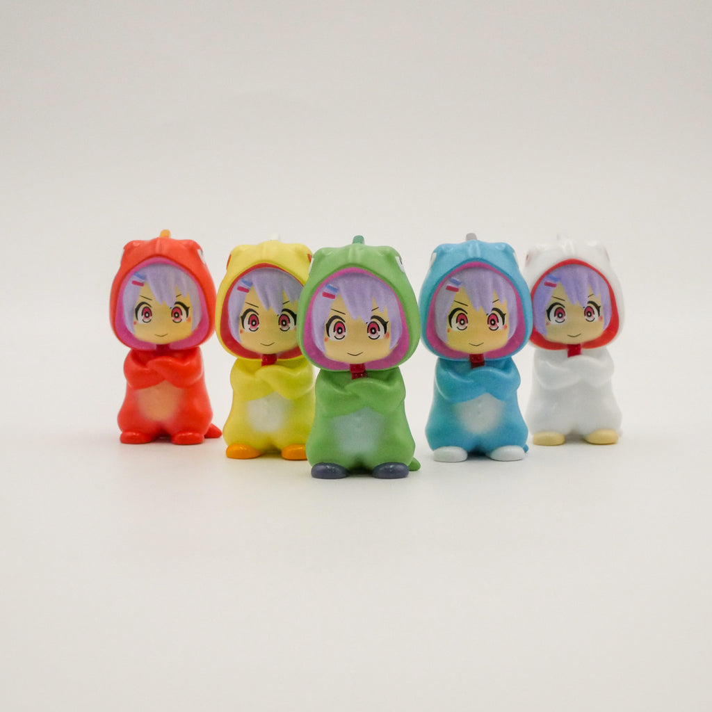 ナゴ山レプ子 5種セット ブラインドボックス ソフビ