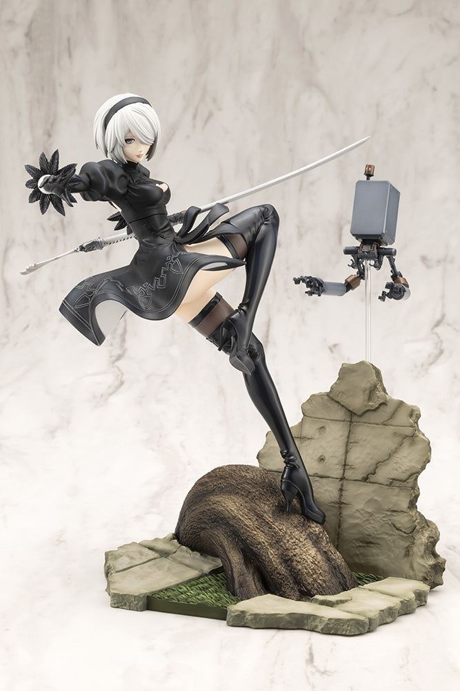 【Pre-Order】ARTFX J NieR：Automata Ver1.1a 2B 1/8 完成品フィギュア《コトブキヤ》【※同梱不可】