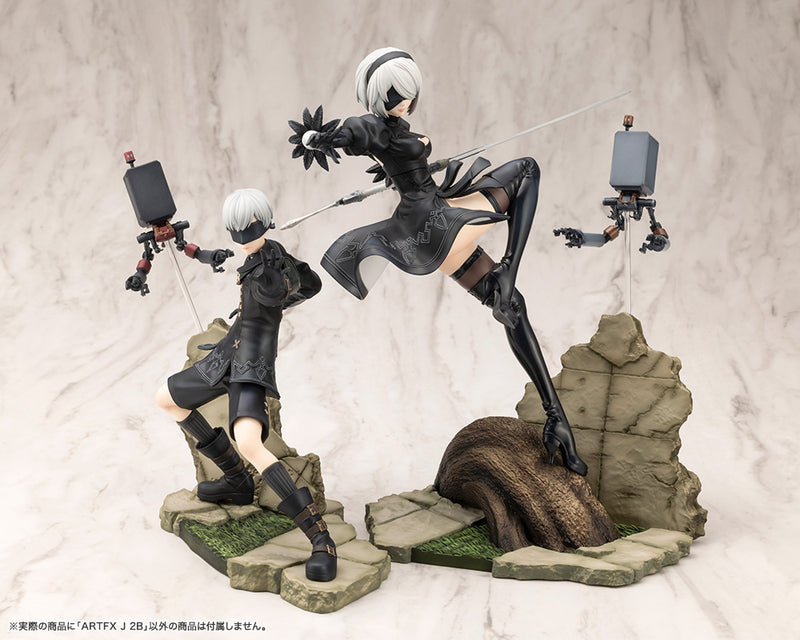 【Pre-Order】ARTFX J NieR：Automata Ver1.1a 2B 1/8 完成品フィギュア《コトブキヤ》【※同梱不可】