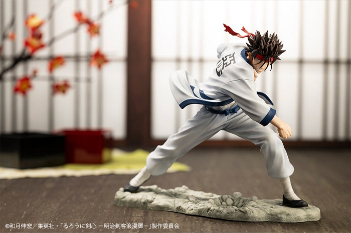 【Pre-Order】ARTFX J  Sanosuke Sagara  TV Series "Rurouni Kenshin - Meiji Swordsman Romantic Story -" <Kotobukiya> 1/8 Scale Height approx. 187mm (including pedestal)