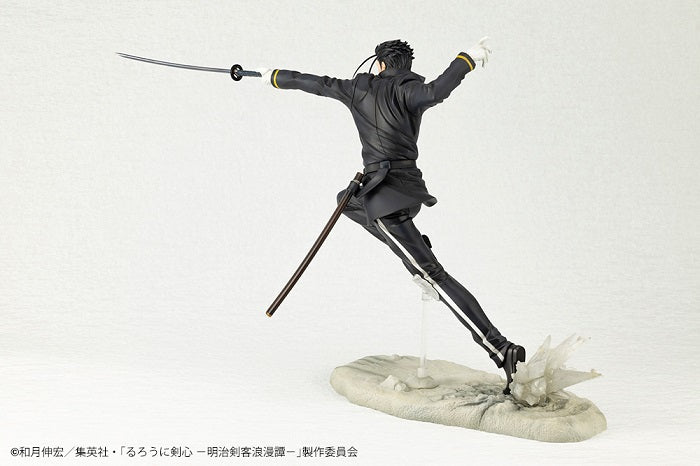 【Pre-Order】ARTFX J  Hajime Saito  TV Series "Rurouni Kenshin - Meiji Swordsman Romantic Story -" <Kotobukiya> 1/8 Scale Height approx. 237mm (including pedestal)