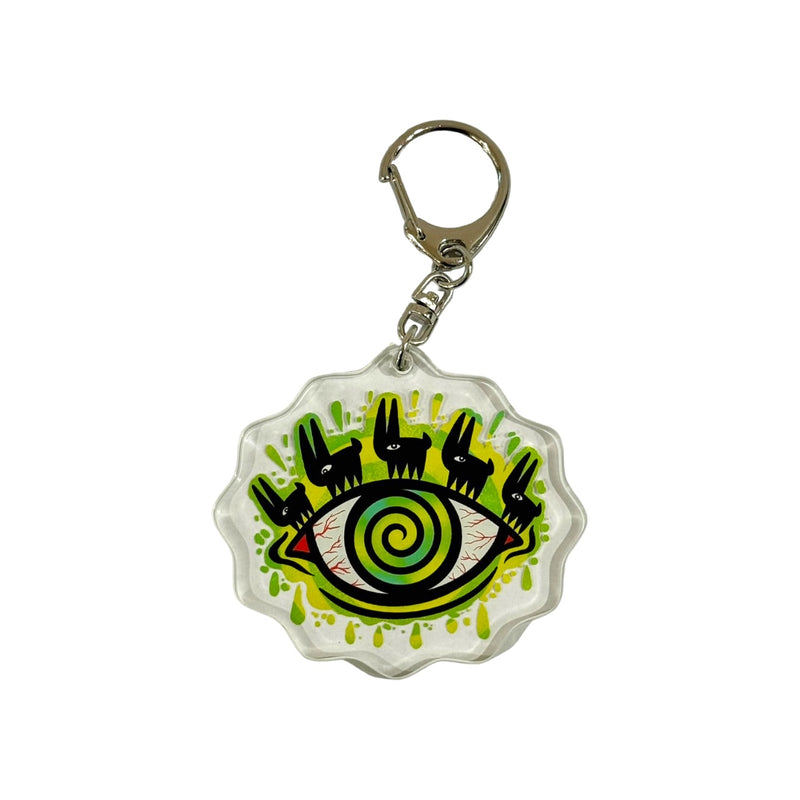 【SICODELICA!】CERRITO Hypnotic Eye  Acrylic key chain