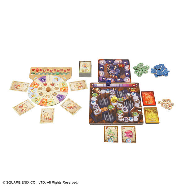 【Pre-Order】Chocobo's Mysterious Dungeon Board Game (Resale) <Square Enix> Approx. 265mm x 265mm x 65 mm