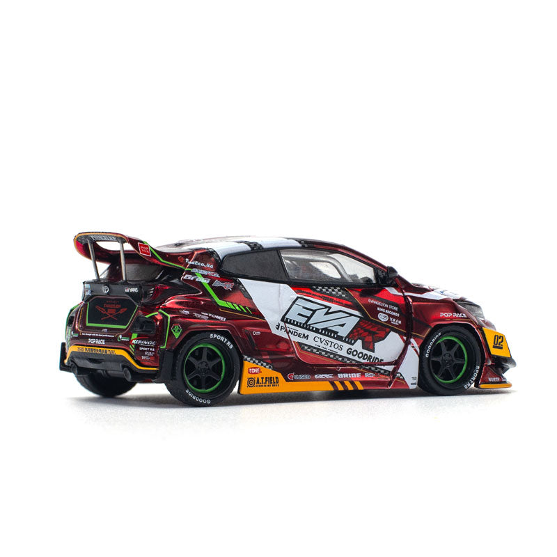 【预售】1/64 EVA RT二号机  GOODRIDE GR YARIS 《POP RACE》【※同梱不可】