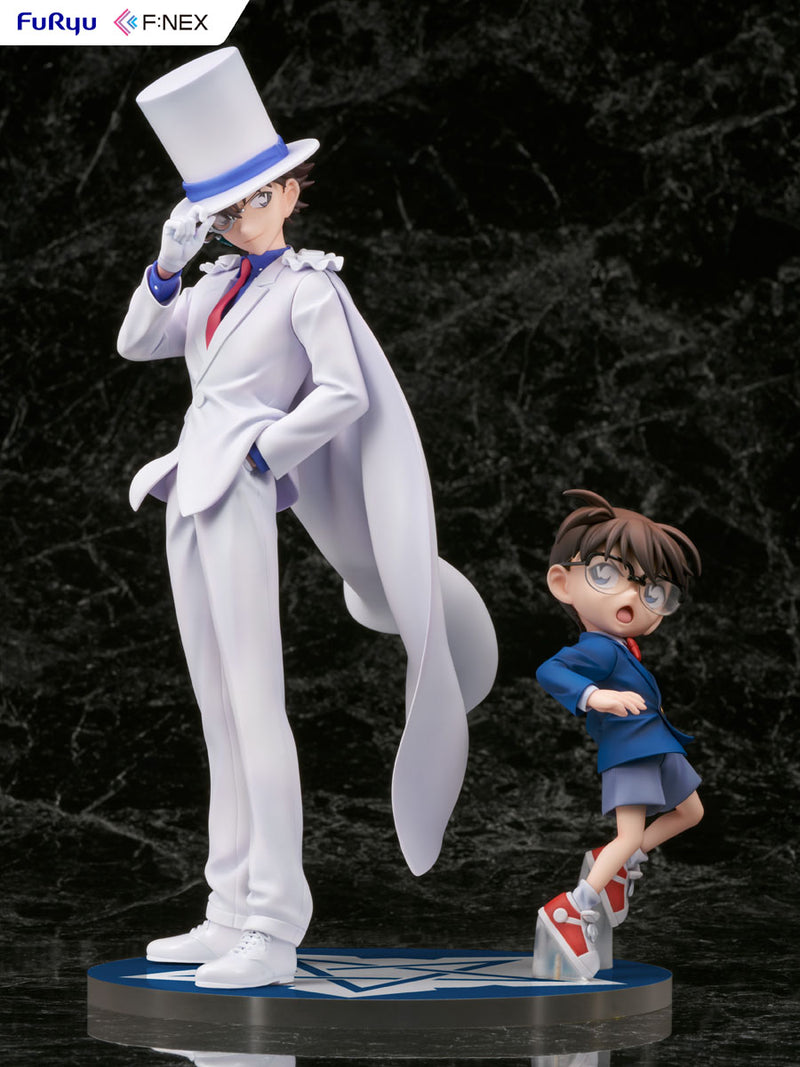 【Pre-Order】"Detective Conan" Conan Edogawa & Phantom Thief Kid 1/7 Scale Figure <F:NEX/FuRyu> 1/7 Height approx. 290mm (including pedestal)