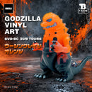 【受注10/4迄】GODZILLA VINYL ART（ゴジラバイナルアート）GVA-BC ゴジラ TOUMA (ウージングレイジ オレンジ) ※上限数達し次第終了