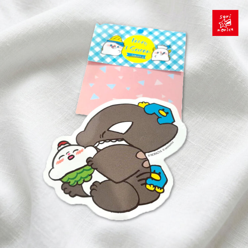 せりのりか 海獣サンディ＆ロッキー シャチカラー ソフビ ・シャヂラ