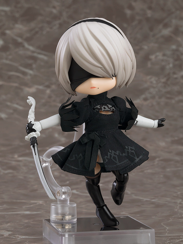 【Pre-Order】The Nendoroid Doll [NieR:Automata Ver1.1a] 2B (YoRHa No.2 Type B) (GOOD SMILE COMPANY) Approx. 140mm/non-scale Painted Movable Figure