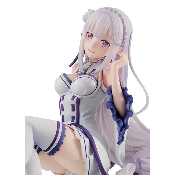 【Pre-Order】Melty Princess "Re:Zero - Starting Life in Another World"  Tenohira Emilia <MegaHouse> Total height approx. 90mm Non-Scale