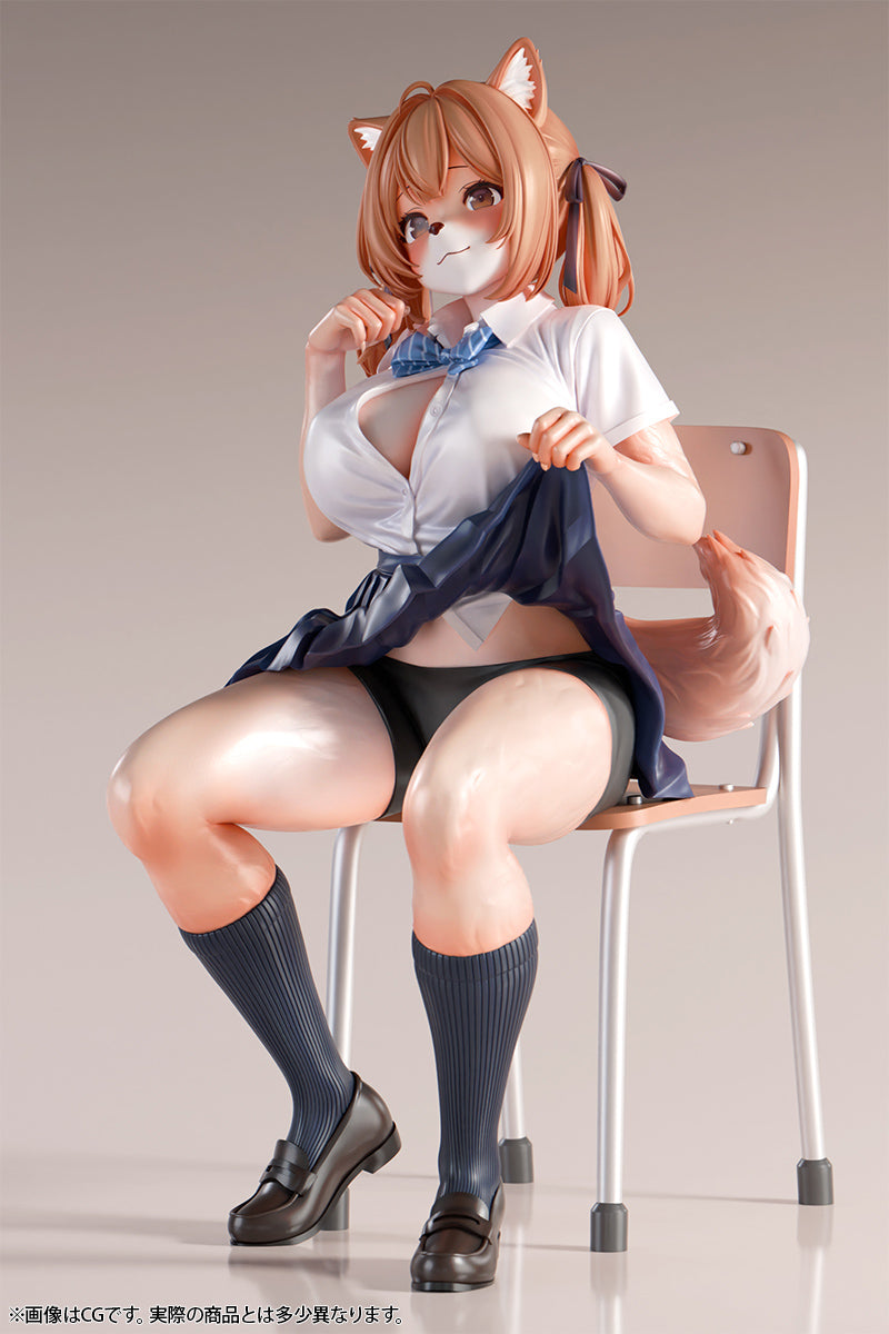 【Pre-Order】[Original Figure] Mesu Kemo Classmate Komugi 1/4 Scale Painted Complete Figure <FOTS JAPAN> [※Cannot be bundled]
