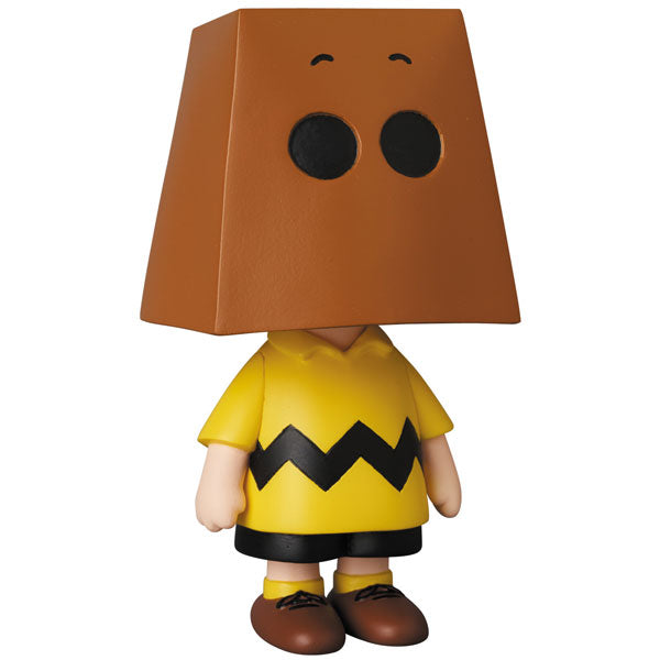 【Pre-Order/Reservations Suspended】Ultra Detail Figure UDF PEANUTS CHARLIE BROWN (GROCERY BAG Ver.) (RENEWAL Ver.) <Medicom Toy> Total height approx. 95mm