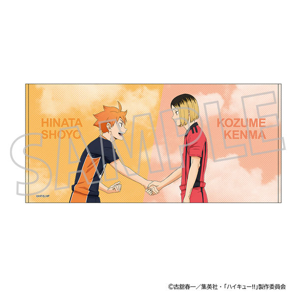 【Pre-Order★SALE】Haikyu!! Big Towel  Shoyo Hinata & Kenma Kozume <Movic> Approx. 125×60cm