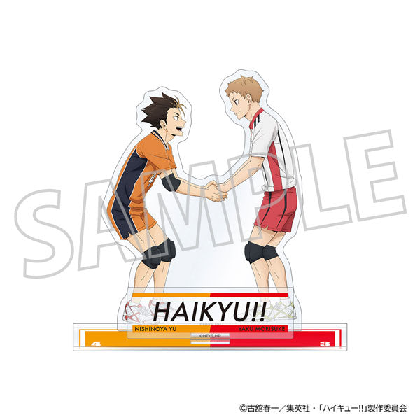 【Pre-Order★SALE】Haikyu!! Acrylic Stand  Yu Nishinoya & Yaku Morisuke <Movic>