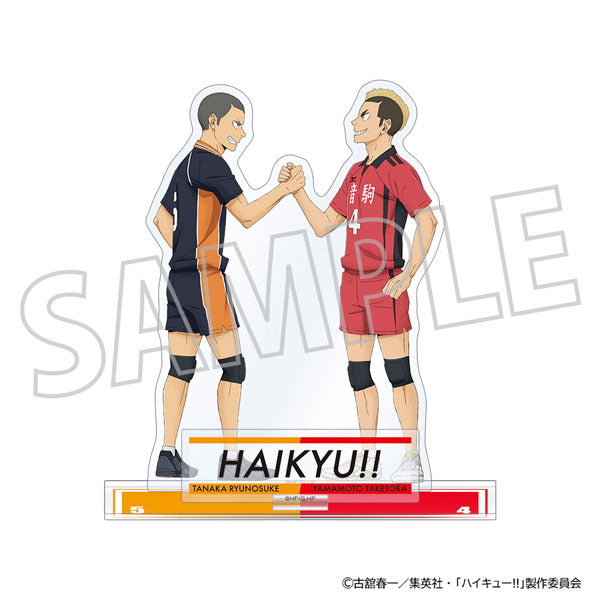 【Pre-Order★SALE】Haikyu!! Acrylic Stand  Ryunosuke Tanaka & Taketora Yamamoto <Movic>