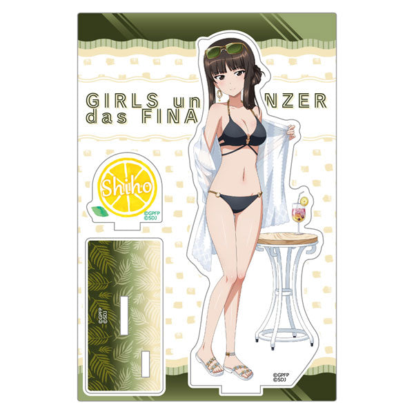 【Pre-Order★SALE】Girls und Panzer: Great Tankery Operation! Acrylic Stand (Shiho Nishizumi/Swimsuit 2023) <Key-th>