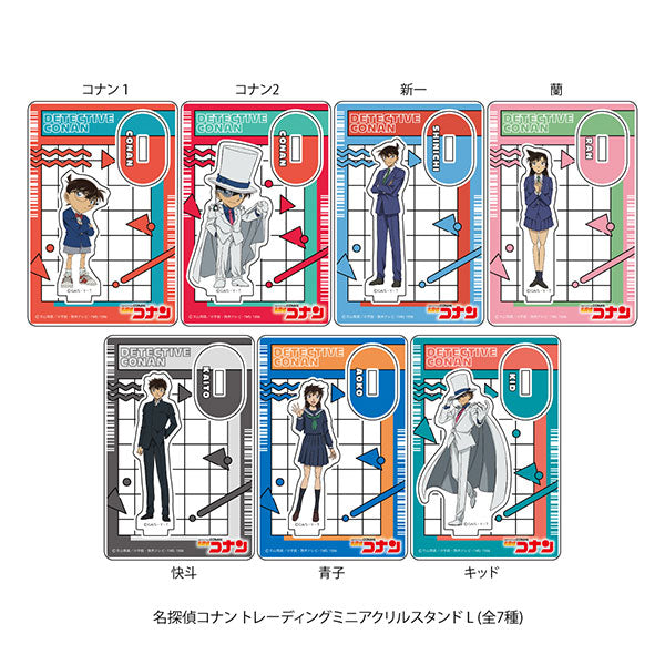 【Pre-Order】"Detective Conan" Trading Mini Acrylic Stand L  7-piece BOX <Nippon Television Service>