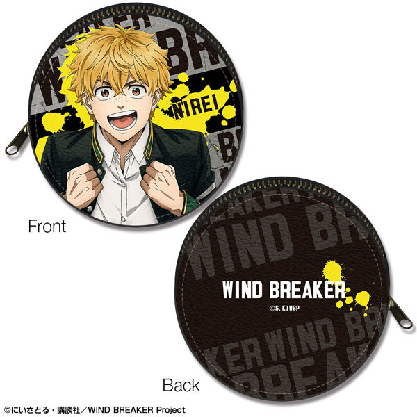 【Pre-Order★SALE】TV Anime "WIND BREAKER" Round Leather Case Design 02 (Akihiko Nirei) [Resale] <License Agent>