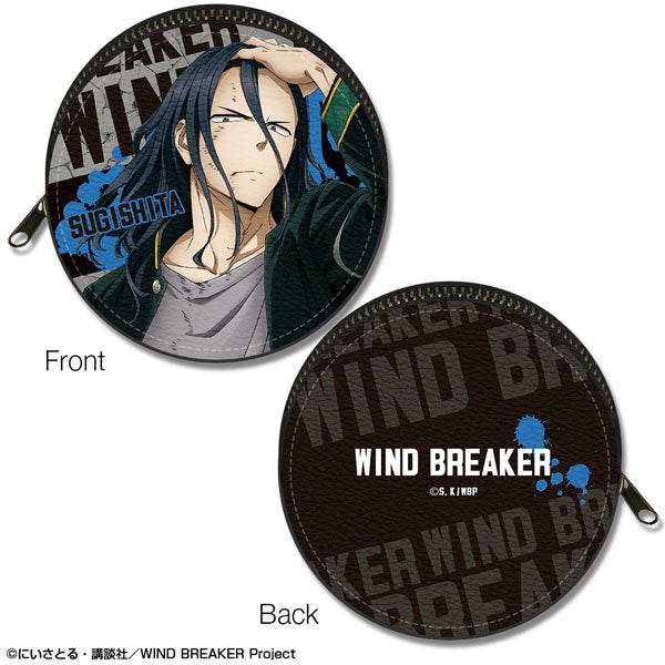【Pre-Order★SALE】TV Anime "WIND BREAKER" Round Leather Case Design 03 (Kyotaro Sugishita) [Resale] <License Agent>