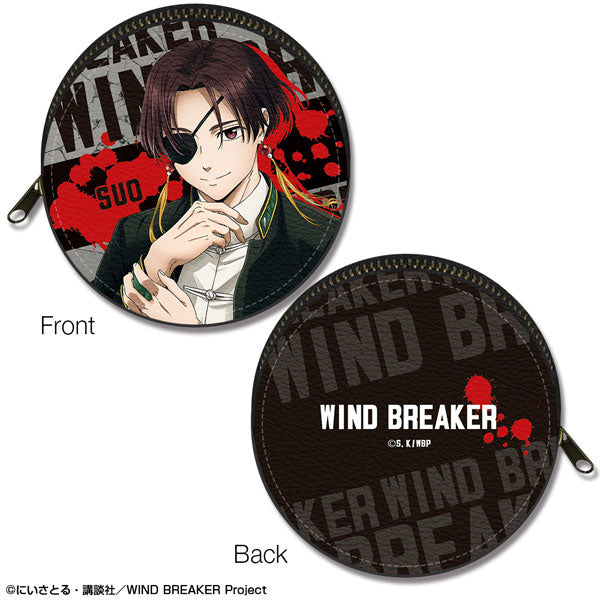 【Pre-Order★SALE】TV Anime "WIND BREAKER" Round Leather Case Design 04 (Hayato Suou) [Resale] <License Agent>
