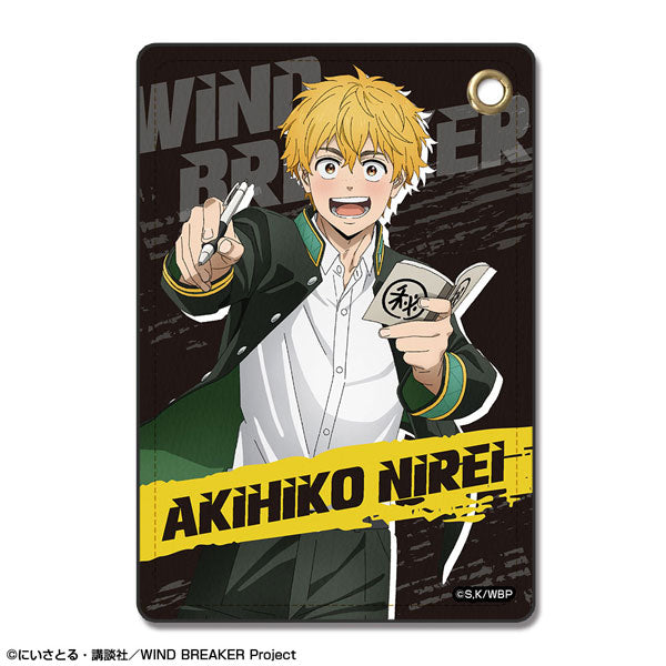 【Pre-Order★SALE】TV Anime "WIND BREAKER" Leather Pass Case Design 02 (Akihiko Nirei) [Resale] <License Agent>