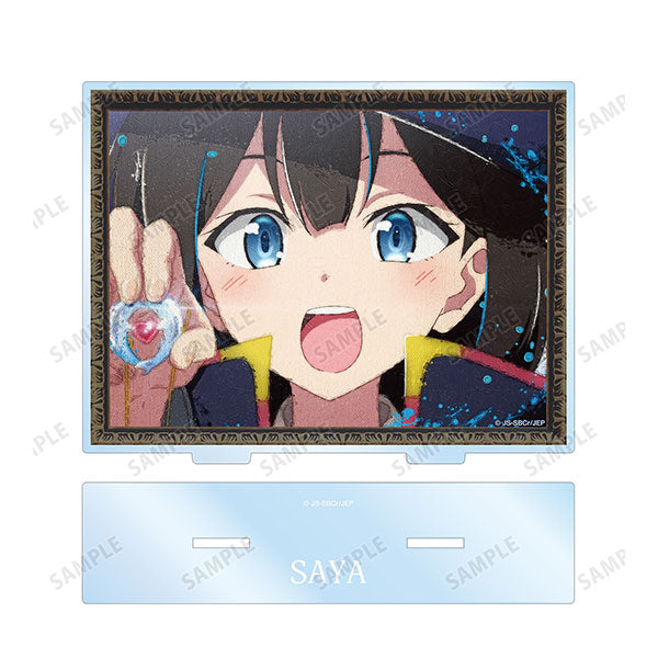 【Pre-Order】"Wandering Witch: The Journey of Elaina" Saya  grunge CANVAS BIG Acrylic Stand <Almabianca> [*Cannot be bundled]