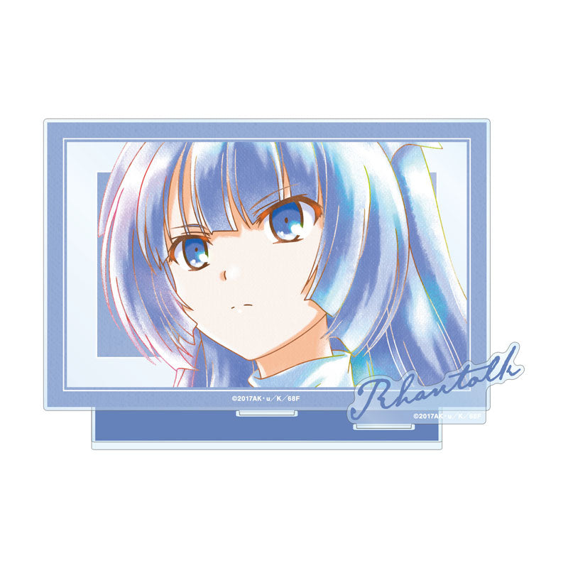 【Pre-Order】"WorldEnd: What Do You Do at the End of the World? Are You Busy? Will You Save Us?" Rhantolk  Ani-Art aqua label BIG Acrylic Stand With Parts <Almabianca> [*Cannot be bundled]