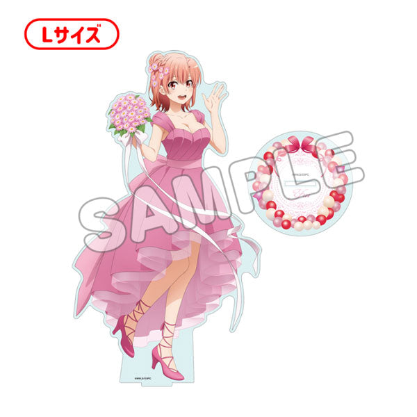 【Pre-Order★SALE】TV Anime "My Teen Romantic Comedy SNAFU Climax" Acrylic Figure Yui Birthday 2024  Size L (resale) <TBS Glowdia>