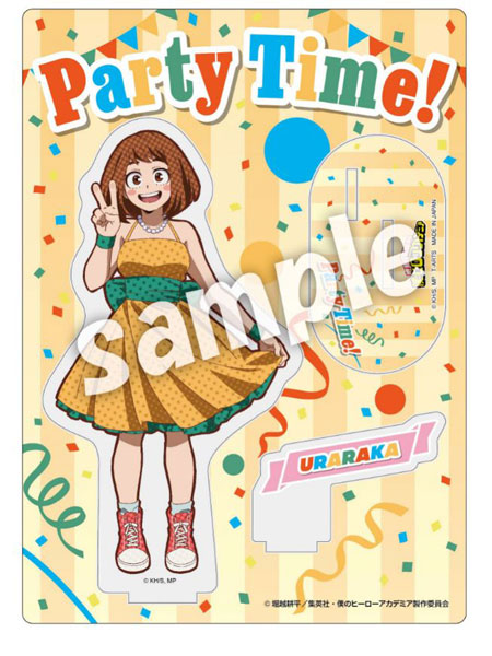 【Pre-Order】"My Hero Academia" Party Time! Acrylic Stand Plate  Ochacha Uraraka <Takara Tomy Arts> [※Cannot be bundled]