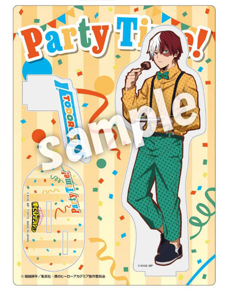 【Pre-Order】"My Hero Academia" Party Time! Acrylic Stand Plate  Shoto Todoroki <Takara Tomy Arts> [※Cannot be bundled]