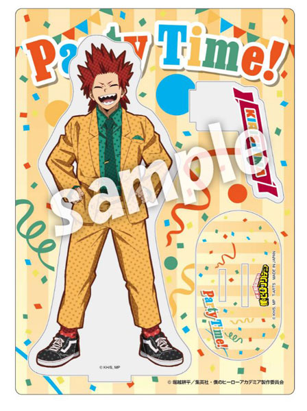 【Pre-Order】"My Hero Academia" Party Time! Acrylic Stand Plate  Eijiro Kirishima <Takara Tomy Arts> [※Cannot be bundled]