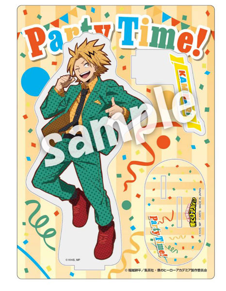 【Pre-Order】"My Hero Academia" Party Time! Acrylic Stand Plate  Denki Kaminari <Takara Tomy Arts> [※Cannot be bundled]