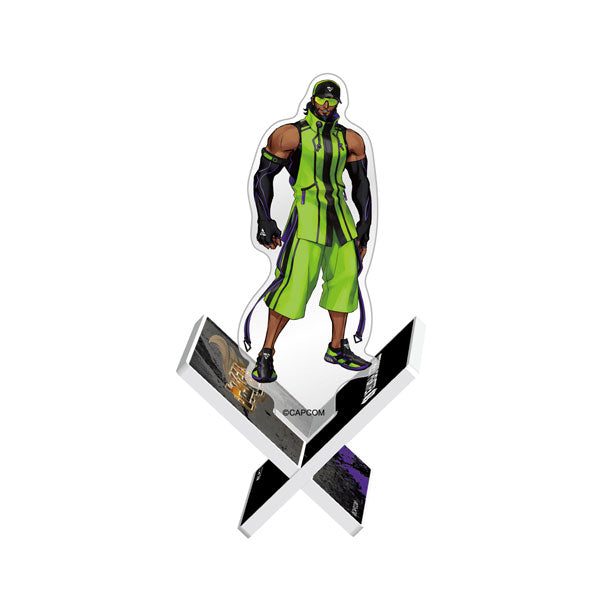 【Pre-Order】"Street Fighter 6" Batten Acrylic Stand  Rashid Outfit3 <Capcom> [※Cannot be bundled]