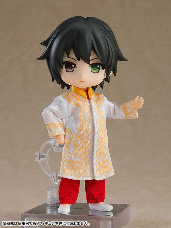 Pre-Order】ねんどろいどどーる おようふくセット World Tour インド：Boy(ホワイト)《Good Smile Comp