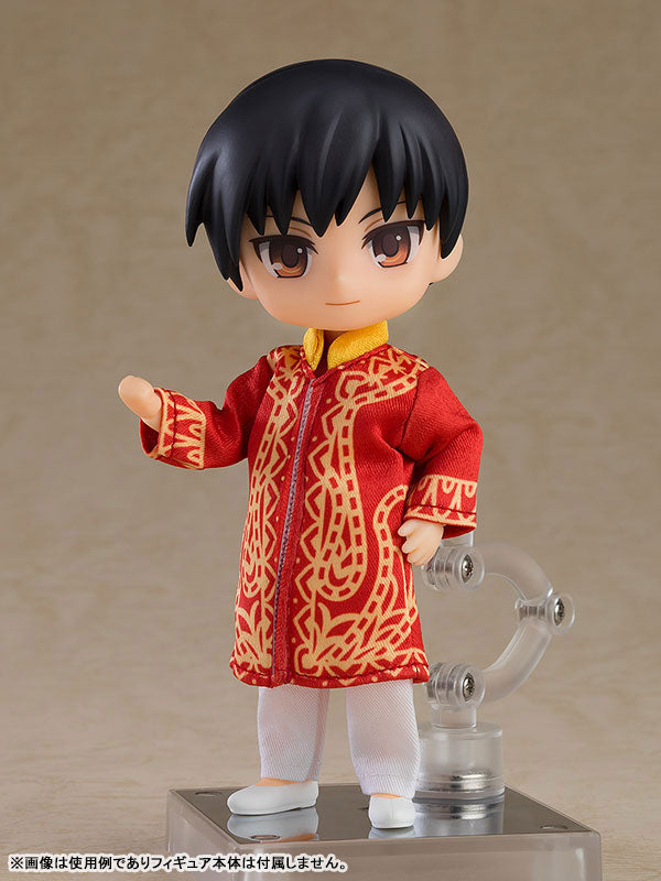 【Pre-Order】Nendoroid Doll Outfit Set  World Tour India: Boy (Red) <Good Smile Company> [*Cannot be bundled]