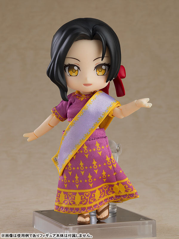 【Pre-Order】Nendoroid Doll Outfit Set  World Tour India: Girl (Purple) <Good Smile Company> [*Cannot be bundled]