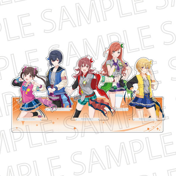 【Pre-Order】"Idolmaster"  Shiny Colors BIG Acrylic Stand Set  After School Climax Girls <SR-GYM> [*Cannot be bundled]