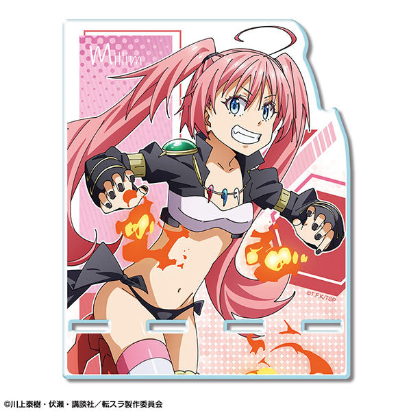 【Pre-Order】"That Time I Got Reincarnated as a Slime" Acrylic Smartphone Stand Design 03 (Milim) (Resale) <License Agent> [*Cannot be bundled]