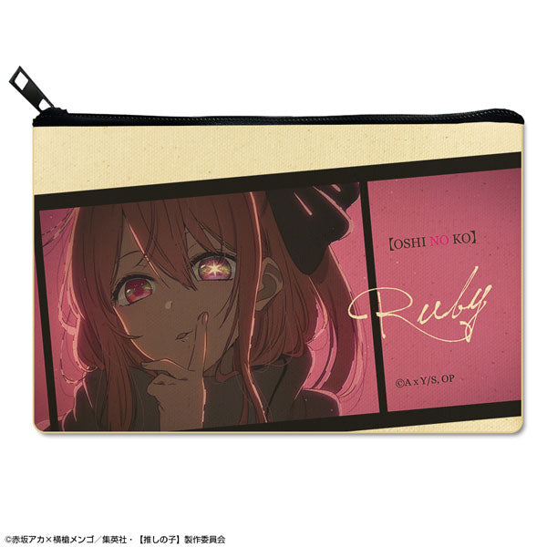 【Pre-Order】TV Anime "Oshi no Ko" Flat Pouch Design 04 (Ruby) [Resale] <License Agent> [*Cannot be bundled]