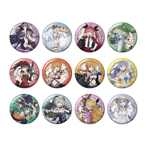 【Pre-Order】"Date A Live V" Trading Badges Vol.1 12 packs per BOX <Hobby Stock> [*Cannot be bundled]