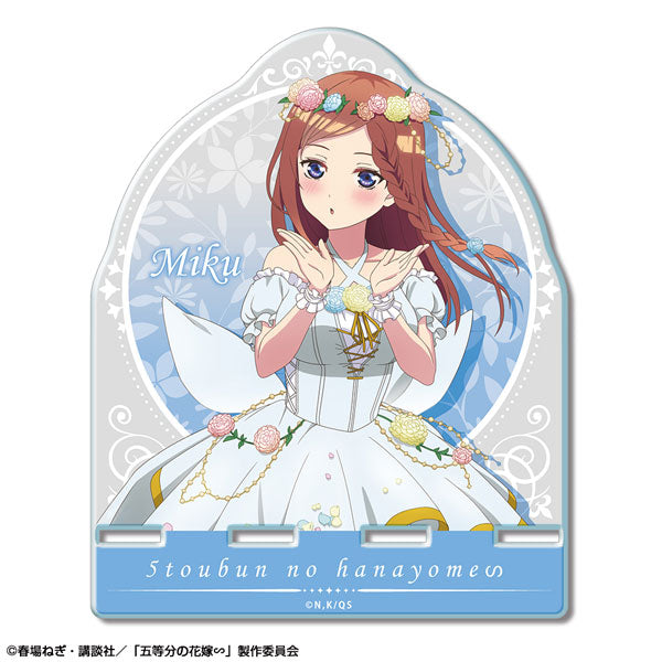 【Pre-Order】"The Quintessential Quintuplets" Acrylic Smartphone Stand Design 03 (Miku Nakano) Flower Fairy Ver. Original Illustration [Resale] <License Agent> [*Cannot be bundled]