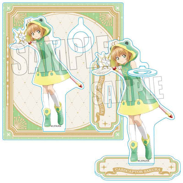 【Pre-Order】"Cardcaptor Sakura 25" Acrylic Pen Stand / Sakura Kinomoto (Green A) <Bellhouse> [*Cannot be bundled]