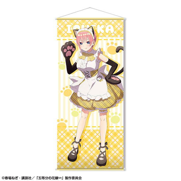 【Pre-Order】"The Quintessential Quintuplets" Near Life-Size Tapestry Design 01 (Ichika Nakano) Cat-Eared Maid Ver. Original Illustration [Resale] <License Agent> [*Cannot be bundled]