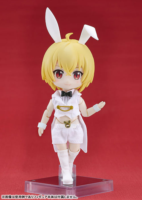 Pre-Order】ねんどろいどどーる おようふくセット バニースーツ(White)《Good Smile Company/グッドスマイル