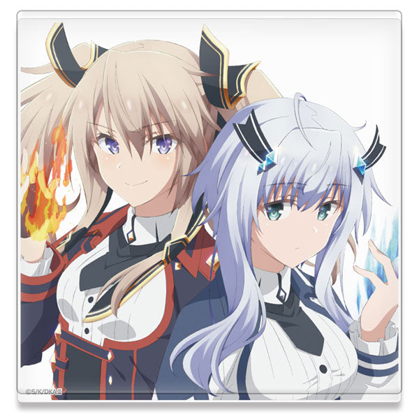 【Pre-Order】"The Misfit of Demon King Academy II" Acrylic Coaster E [Misha & Sasha] <Azmaker> [*Cannot be bundled]